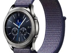 Curea ceas Smartwatch Samsung Galaxy Watch 4, Watch 4 Classic, Gear S2, iUni 20 mm Soft Nylon Sport